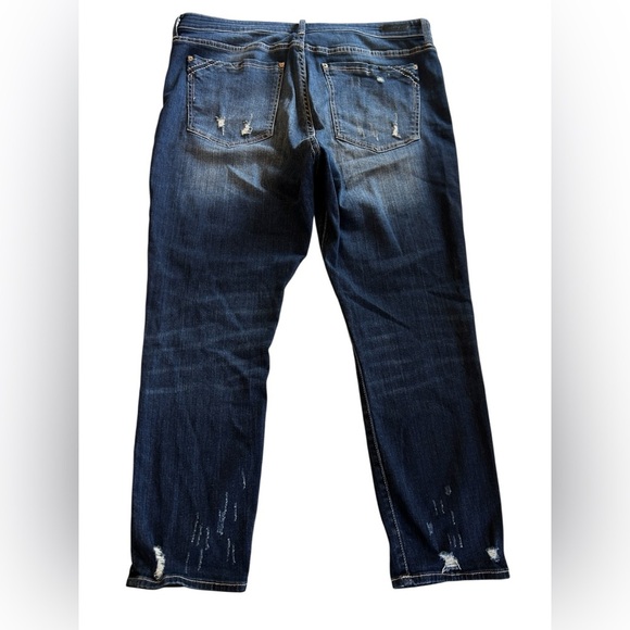 Buckle Black BBW1138 Womens Girlfriend 34 High Rise Stretch Jean Actual 38x27.5” - Picture 3 of 9